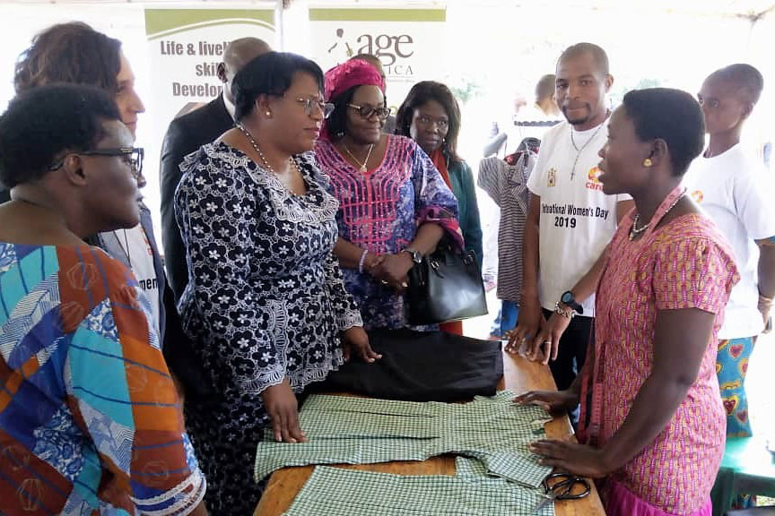 DAPP graduated tailoring student explains the skills she uses to make a variety of products