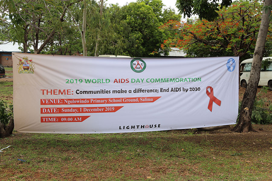 World aids day banner
