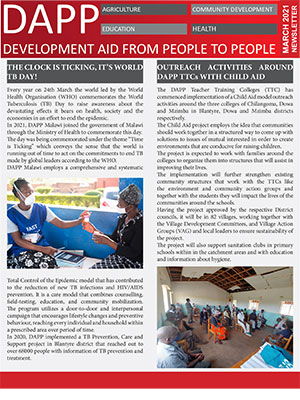 DAPP Malawi March 2021 Newsletter 