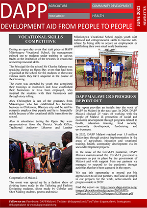 DAPP Malawi June 2021  Newsletter